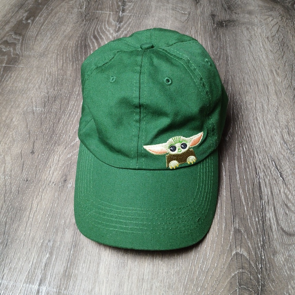 Baby Yoda Hat Cap Adjustable Embroidered Disney Star Wars The‎ Mandalorian HA